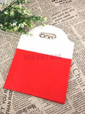 100pcs Red Plastic Bag 18x23cm Jewelry Cosmetic Packaging Gift Bags