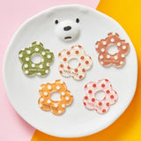 Cartoon Flowers Shape Acrylic Beads DIY Jewelry Earring/Hair Accessory