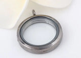 Set of 10 30MM Plain Round Glass Locket Pendant