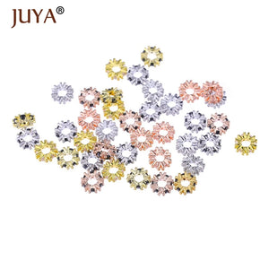 10Pcs 8mm CZ Rhinestone Spacer Beads for Jewelry Making