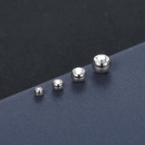 10Pcs Titanium Screw Balls Body Piercing Jewelry