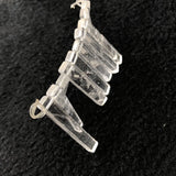 10pcs Clear Bead Pendant 4x5x35mm Gemstone Blade Bead DIY