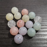 Acrylic Marble Chips/Dots Round Beads For DIY Jewelry