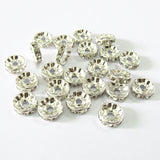 10mm Crystal Rhinestone Spacer Beads For Jewelry