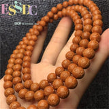 10mm Dragon Scale Rudraksha 108 Bracelet Meditation Jewelry