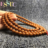10mm Dragon Scale Rudraksha 108 Bracelet Meditation Jewelry