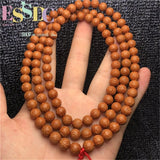 10mm Dragon Scale Rudraksha 108 Bracelet Meditation Jewelry