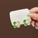 Four Leave Earrings Set, Ear Clip for Women, Party Gift