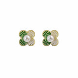 Four Leave Earrings Set, Ear Clip for Women, Party Gift