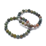 10pc 6mm Chakra Bead Bracelet Natural Stone Healing Bead Stretch Bracelets