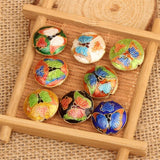 10pcs Beijing Cloisonne Bead Jewelry DIY Accessories