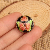 10pcs Beijing Cloisonne Bead Jewelry DIY Accessories