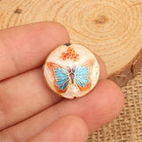 10pcs Beijing Cloisonne Bead Jewelry DIY Accessories