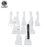10pcs Acrylic Watch Display Rack Clear Rotating Bracelet Bangle Chain Organizer