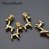 10pcs Mini Giraffe Charms for DIY Jewelry Making
