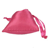10pcs Satin Jewelry Pouches Drawstring Bag Ribbon Lipgloss Storage