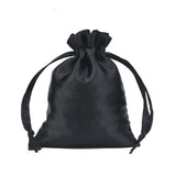 10pcs Satin Jewelry Pouches Drawstring Bag Ribbon Lipgloss Storage
