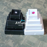 10pcs Square Diamond Display Box Soft Sponge Organizer