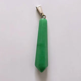 10pcs Natural Stones Pendants for Jewelry Making