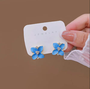 Leaf Earrings Ear Clip Women's Jewelry - 10pcs/lot