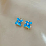 Leaf Earrings Ear Clip Women's Jewelry - 10pcs/lot
