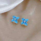 Leaf Earrings Ear Clip Women's Jewelry - 10pcs/lot