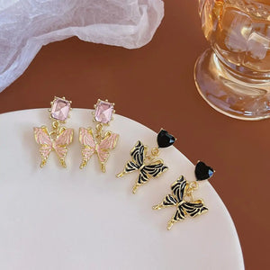 Butterfly Earrings Ear Clip Women's Jewelry 10pcs/lot
