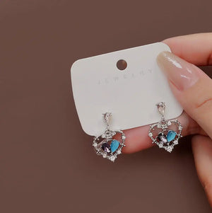 10pcs/lot Half Peach Earrings Ear Clip for Women