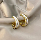 New Moon Earrings Ear Clip Women's Jewelry