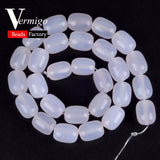 10x14mm Agates Barrel Shape Loose Beads for Jewelry Making