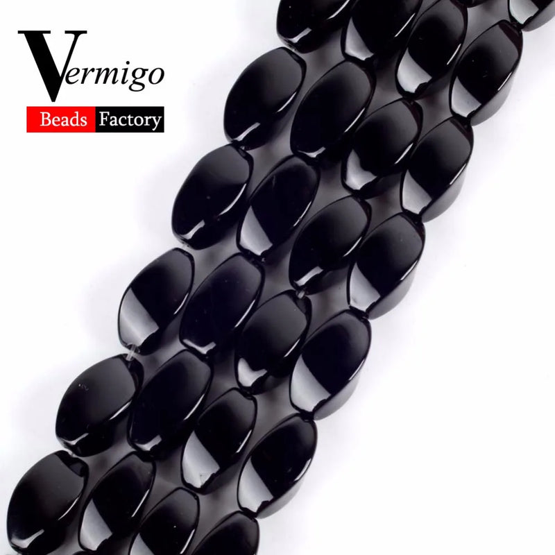 10x16mm Agates Twisted Shape Stone Beads for Jewelry Making