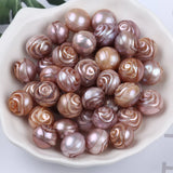 11-12/12-13mm Carved Freshwater Pearl Bead for Jewelry Making