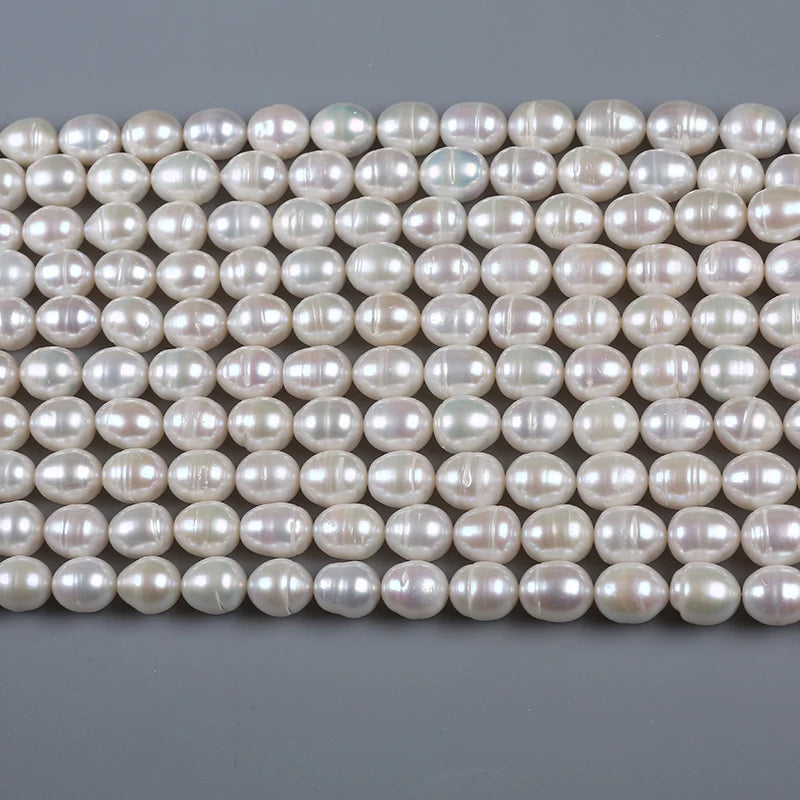 11-12mm Oval Rice Shape Pearl for Jewelry Making