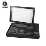 Velvet Sponge Ring Display Box Jewelry Storage Case Holder Showcase