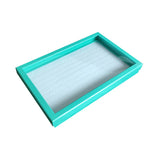 Velvet Sponge Ring Display Box Jewelry Storage Case Holder Showcase