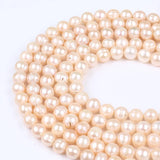 Natural Pink Freshwater Pearl Beads Strand 12-13mm
