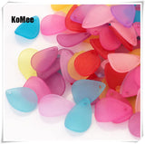 Acrylic Leaf Petal Beads Findings 500pcs Lot Jewelry Accessories