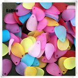Acrylic Leaf Petal Beads Findings 500pcs Lot Jewelry Accessories