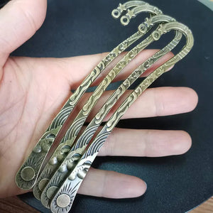 Antique Bronze Sun Moon Star Bookmarks 10 Pieces