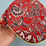 Chinese Wind Silk Brocade Jewelry Bag 4pc/lot, 12X15cm