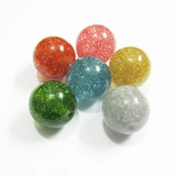 Chunky Round Glitter Beads DIY Jewelry Finding Hand Beads