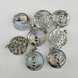 Opal Stone Cat Necklace Pendant for Jewelry Making