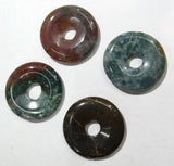 12pcs 30mm Natural Stone Quartz Crystal Charms for DIY Jewelry Making