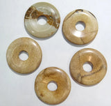 12pcs 30mm Natural Stone Quartz Crystal Charms for DIY Jewelry Making