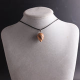 Natural Stone Water Drop Crystal Pendant Necklace