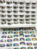 12pcs Pet Ring Stainless Steel Claw ring Jewelry