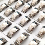 12pcs Pet Ring Stainless Steel Claw ring Jewelry