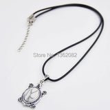 12pcs Sea Turtles Stone Pendants Necklace Gift