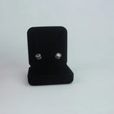 12pcs Velvet Wedding Earrings Display Stud Earrings Flocking Boxes
