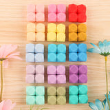 14MM Hexagon Silicone Beads Baby Teether DIY Necklace BPA